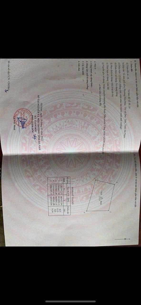 Nhà riêng Hòa Mạc, Duy Tiên 121m² giá 1 tỷ - Sẵn sàng vào ở ngay!