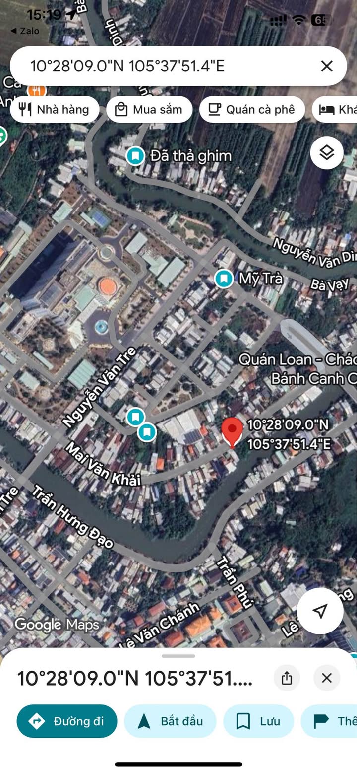 Đất nền Mai Văn Khải, Mỹ Tân 63.6m² giá 1.99 tỷ - Hướng Tây Bắc, gần bệnh viện