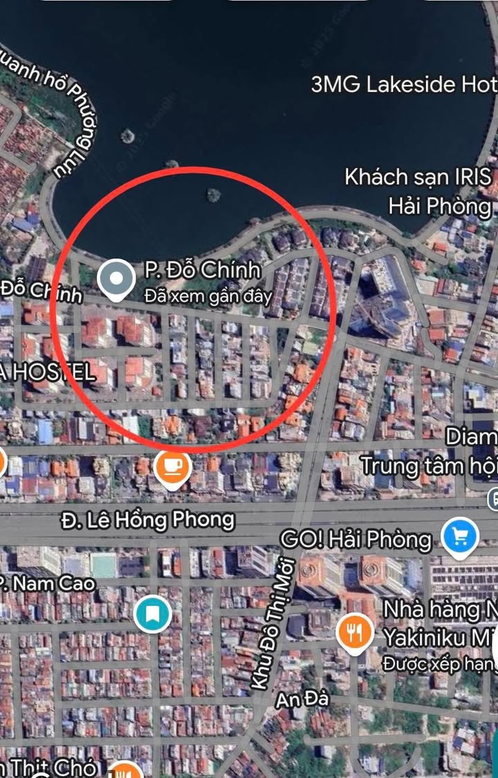 Đất mặt đường Lê Hồng Phong, Hải Phòng 120m² giá 1.32 tỷ - Vị trí đẹp, tiềm năng lớn!