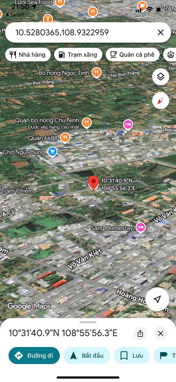 Đất thổ cư Ngũ Phụng 10m² giá thỏa thuận - Vị trí đẹp, giao thông thuận lợi!