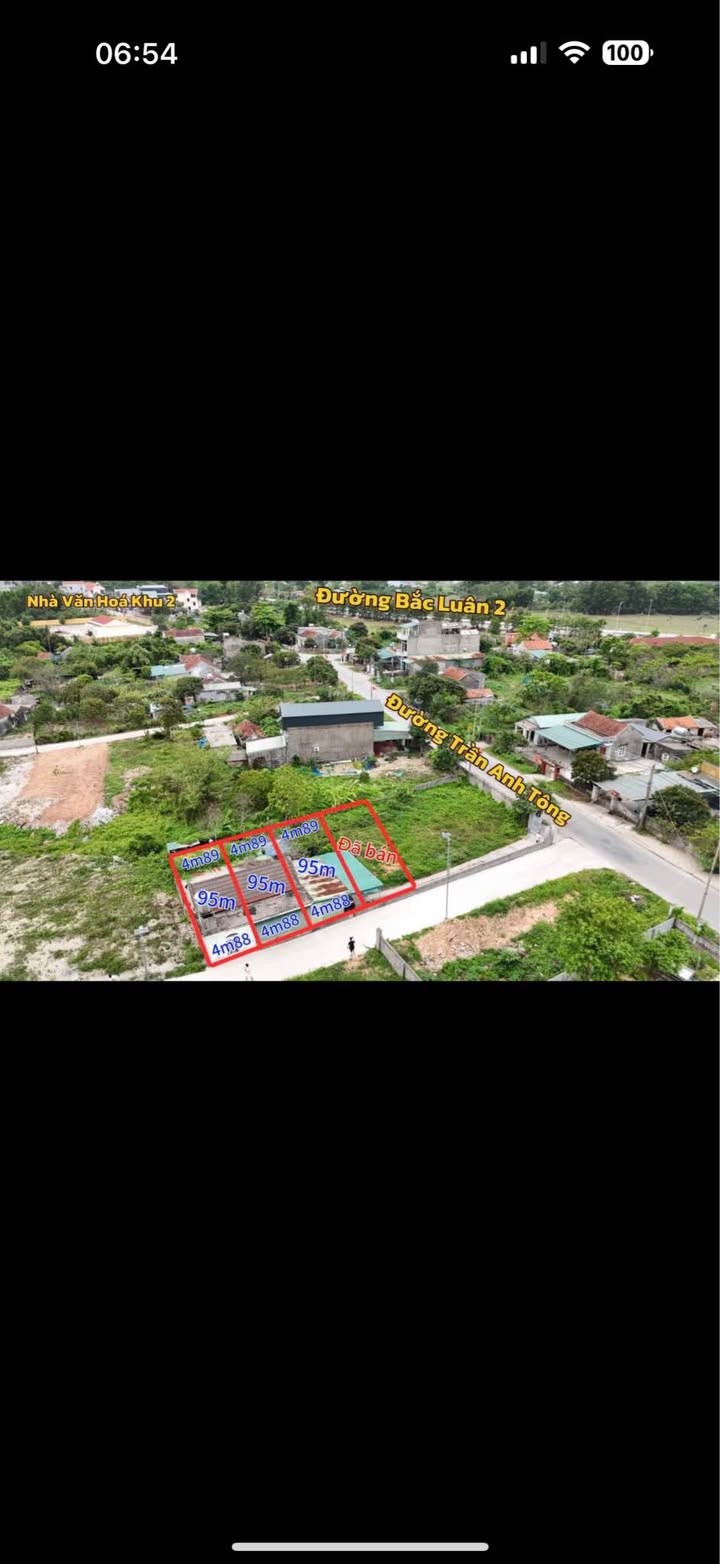 Bán đất 95m² tại khu 2 Hải Hòa, Móng Cái - Đầu tư sinh lời ngay!