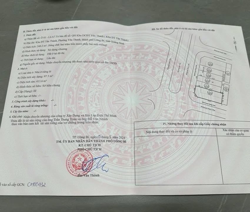 Shophouse góc KĐT Tân Thanh Uông Bí 240.2m² giá 7.2 tỷ - Vị trí đắc địa!