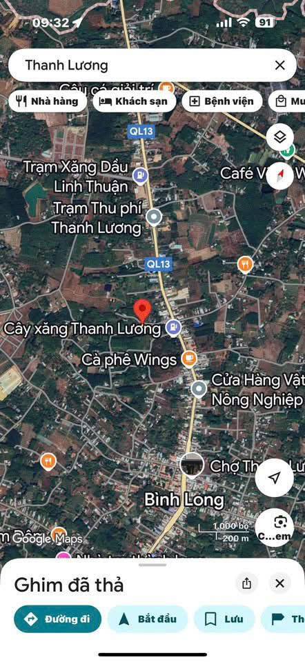 Đất thổ cư Thanh Lương Bình Long 200m² giá 420 triệu - Cách Quốc lộ 13 chỉ 80m!
