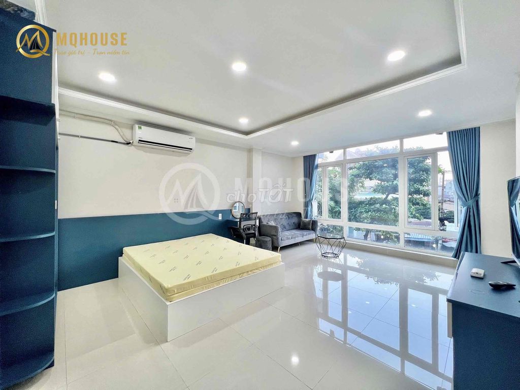 Căn hộ 1 phòng ngủ đường Bùi Đình Tuý 60m² giá 8.5 triệu - Tiện nghi đầy đủ, an ninh 24/7!