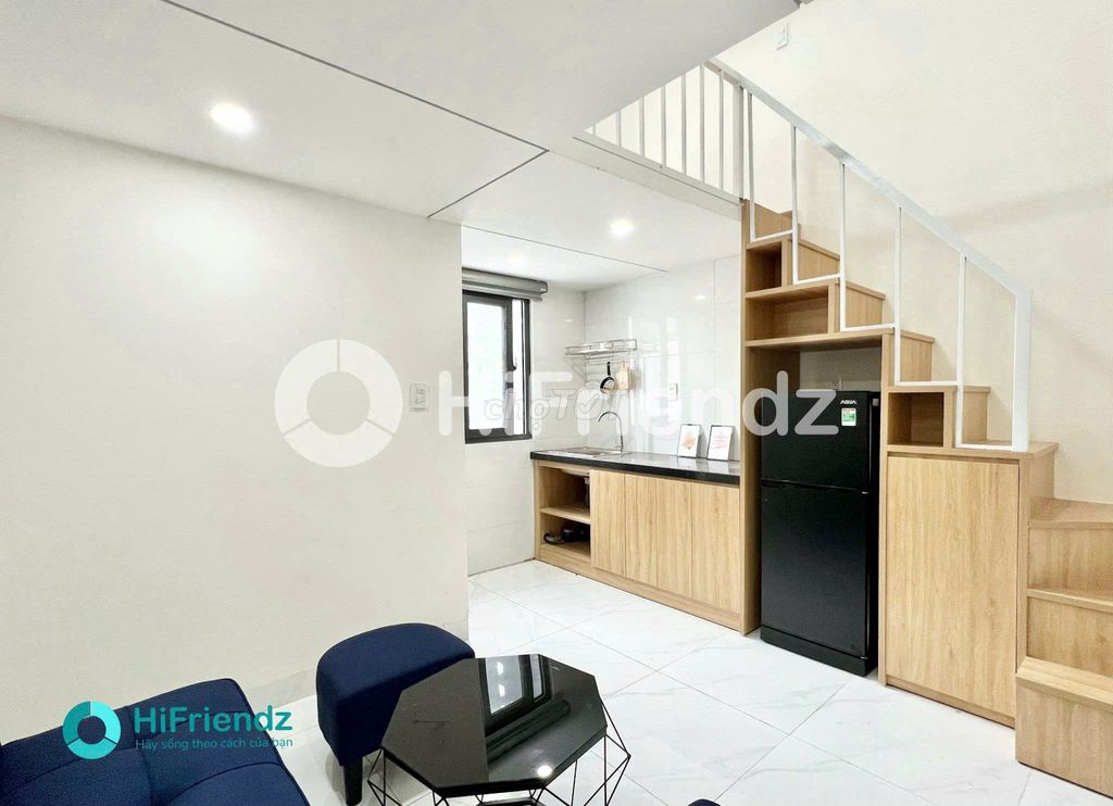 Căn hộ Studio Duplex gần chợ Tân Mỹ, Lotte Mart 25m² giá 4.7 triệu - Đầy đủ tiện nghi, bảo vệ 24/7!