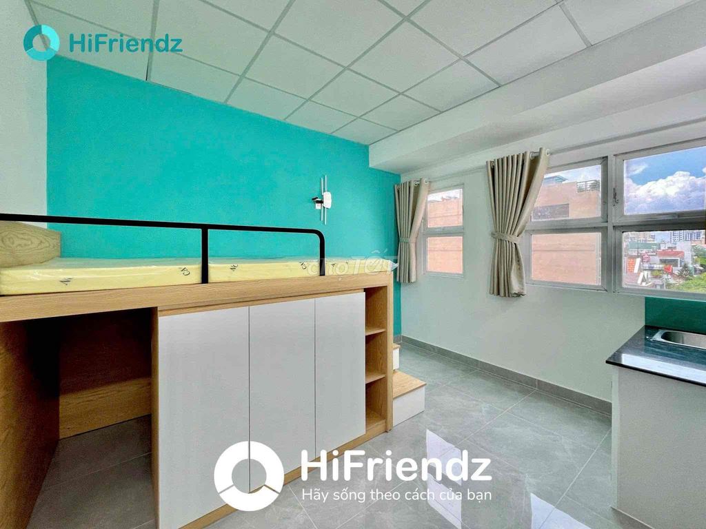 Căn hộ gác 25m² Quận 10 giá 5 triệu - Full nội thất, thang máy