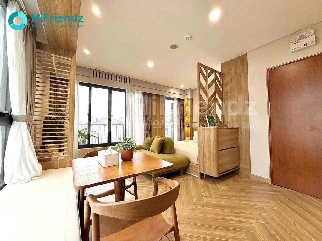 Căn hộ cho thuê quận 3 40m² giá 9 triệu - Full nội thất hiện đại, ban công lớn!