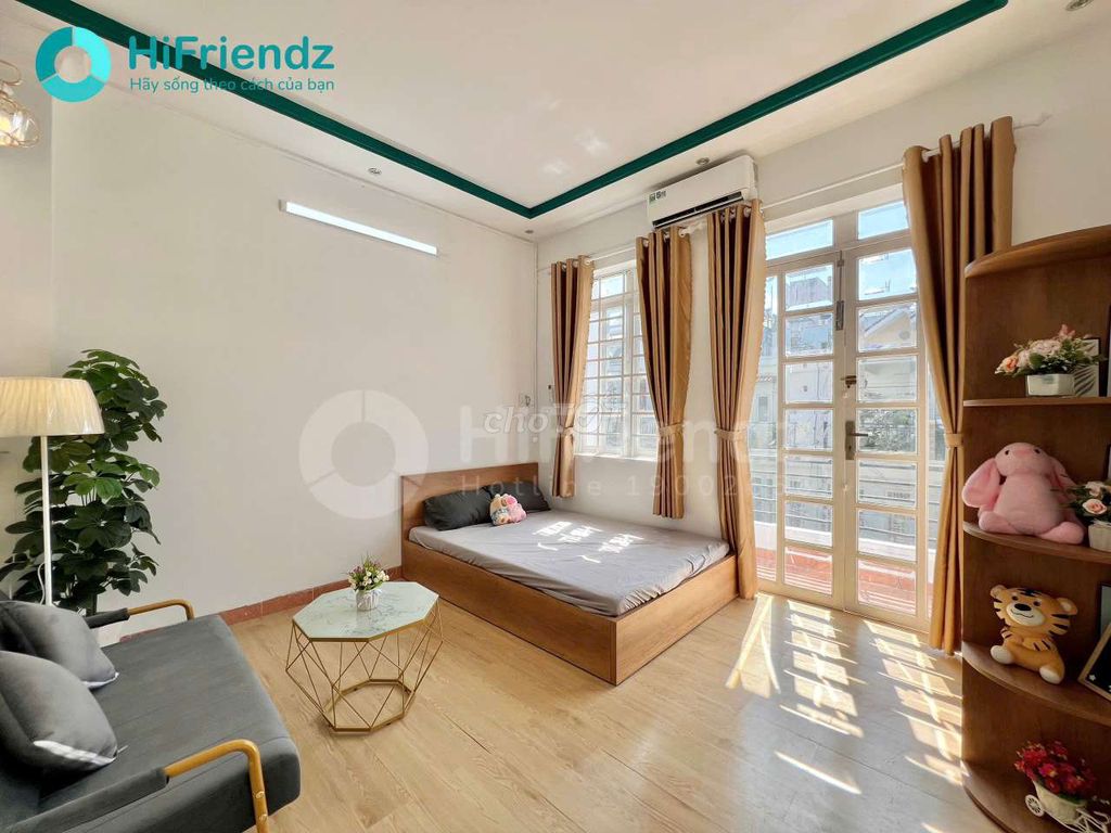 Căn hộ studio 1PN tách bếp 30m² giá 6 triệu - Full nội thất ngay Lottemart Gò Vấp!