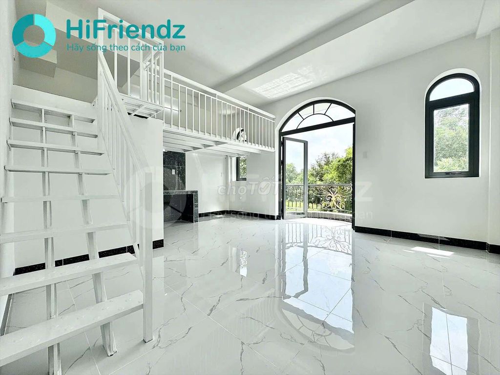 Căn hộ Duplex Bancol 50m² giá 6.6 triệu - Full nội thất sang trọng gần công viên