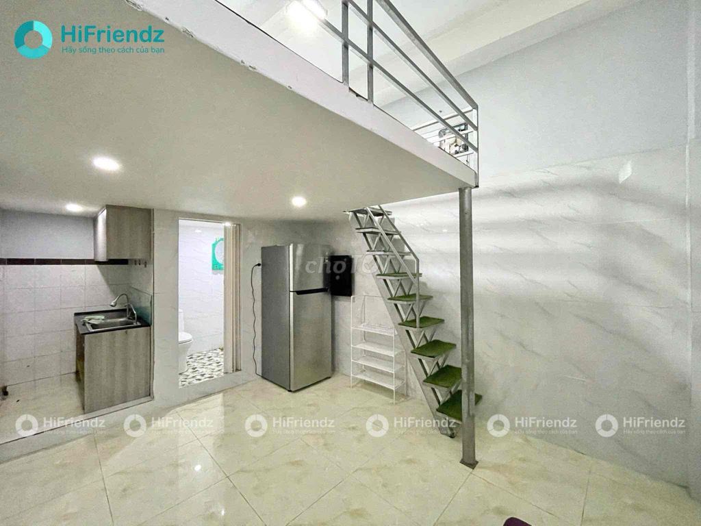 Căn hộ gác Quân Sự, Quận 11 - 28m² giá 4.5 triệu - Full nội thất, giặt sấy chung!