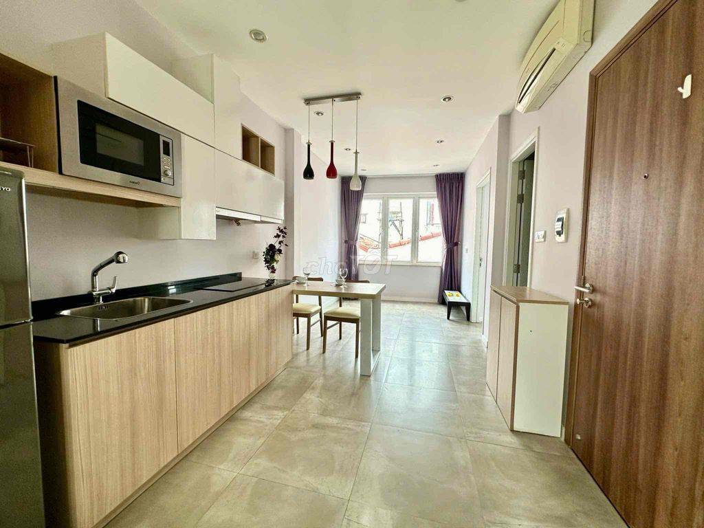 Căn hộ 1PN ban công 55m² Trần Quốc Thảo Quận 3 - An ninh, tiện nghi đầy đủ!