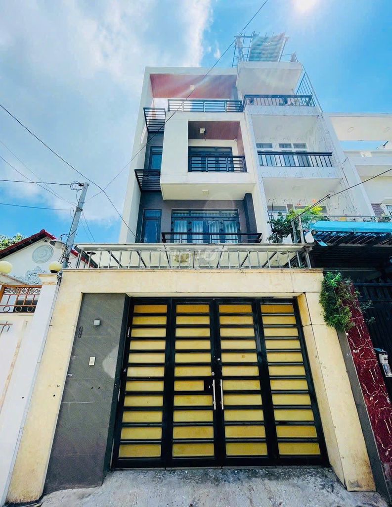Cho thuê nhà 199A Lê Quang Định, Bình Thạnh 129m² - Nhà mới, rộng rãi, thoáng mát!