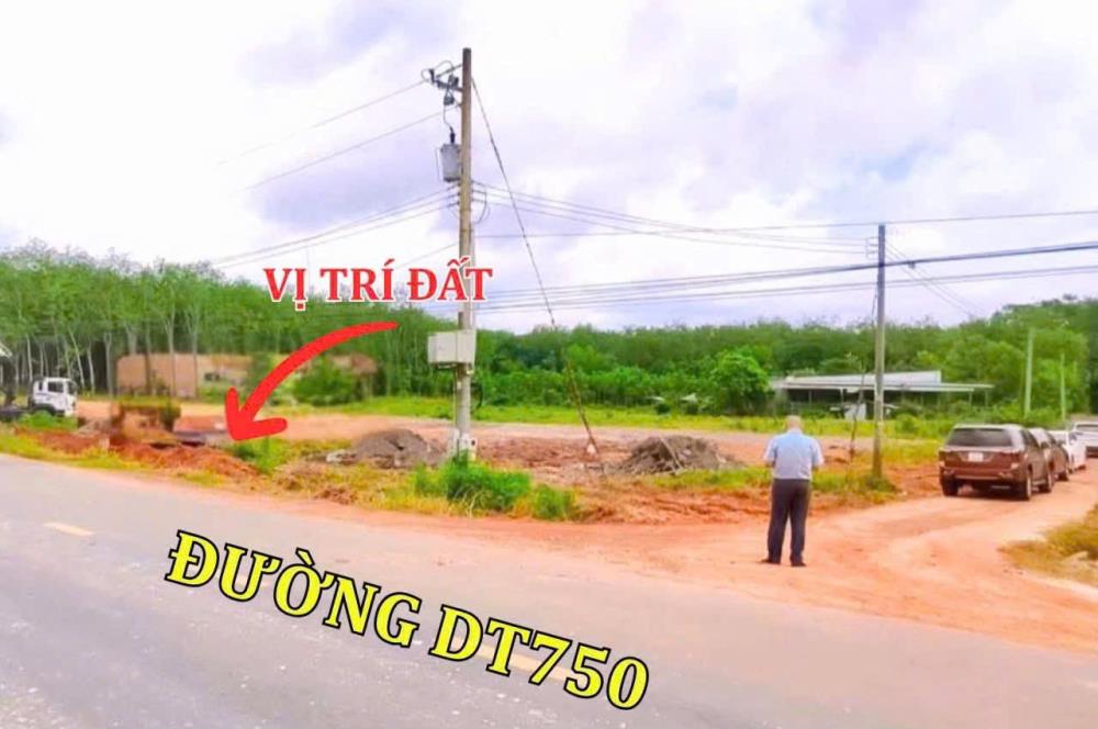 Đất mặt tiền đường DT750 Long Hòa, Dầu Tiếng 250m² - Đầu tư sinh lời bền vững!
