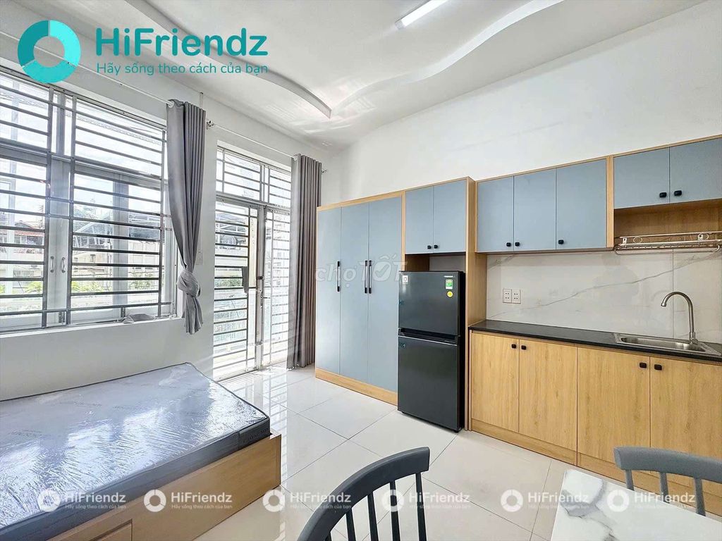 Studio Bùi Đình Túy 35m² giá 6.8 triệu - Full nội thất cao cấp tiện nghi