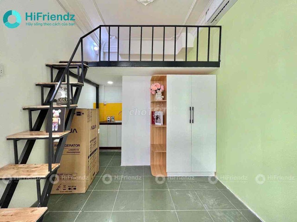 Căn hộ gác mặt tiền đường Hải Thượng Lãn Ông, Quận 5 - 25m² giá chỉ 4.5 triệu!