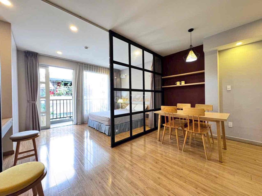 Căn hộ 1PN Trường Sơn, Tân Bình 50m² giá 9 triệu - Full nội thất tiện nghi