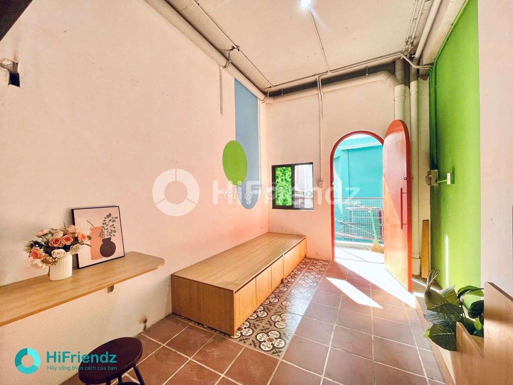 Cho thuê phòng gác ban công Phan Xích Long 28m² giá 4.8 triệu - Gần chợ và siêu thị