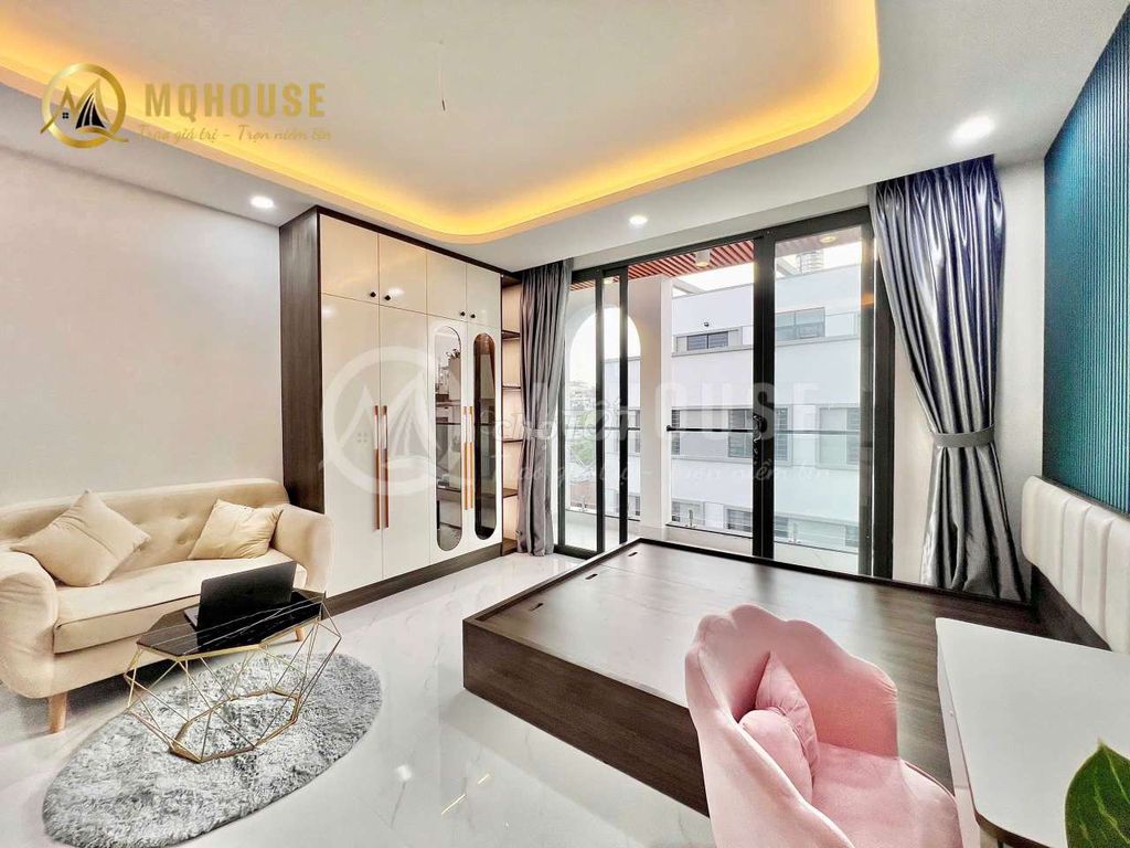 Căn hộ dịch vụ Phạm Văn Đồng 28m² giá 6.2 triệu - Full nội thất, tiện nghi