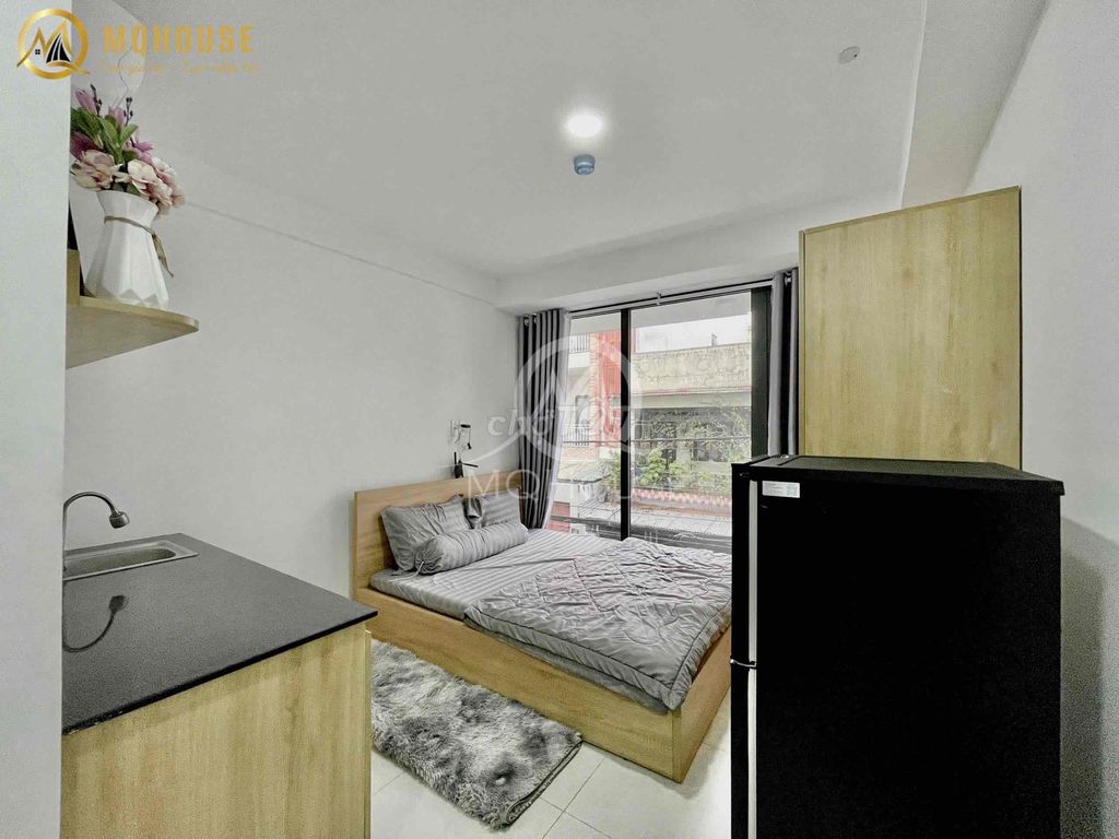 Căn hộ Studio Khuông Việt 30m² giá 4.5 triệu - Full nội thất cao cấp gần ĐH Văn Hiến