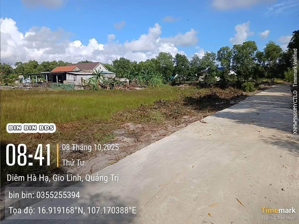 Đất thổ cư 180m² thôn 5, Gio Hải, Quảng Trị - Gần biển chỉ 450m!