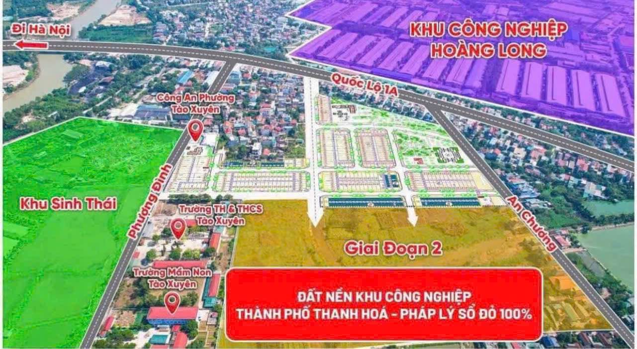 Đất nền Tào Xuyên 100m² giá 1.8 tỷ - Sổ đỏ chính chủ, đầu tư sinh lời!