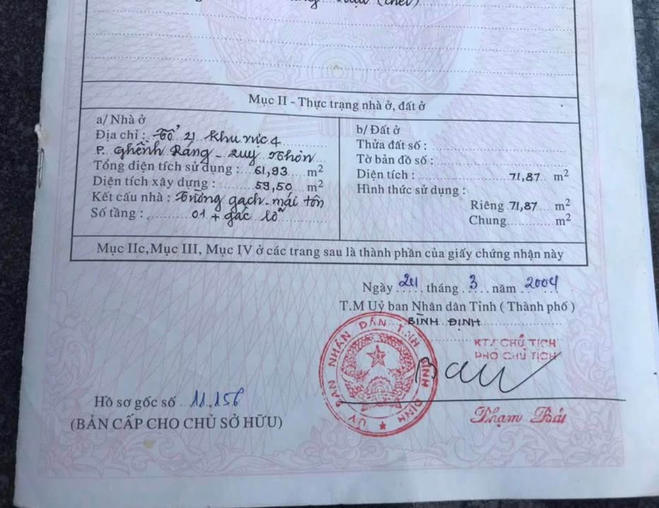 Nhà hẻm ô tô Bế Văn Đàn, Ghềnh Ráng 72m² giá 2.75 tỷ - Sổ hồng chính chủ!