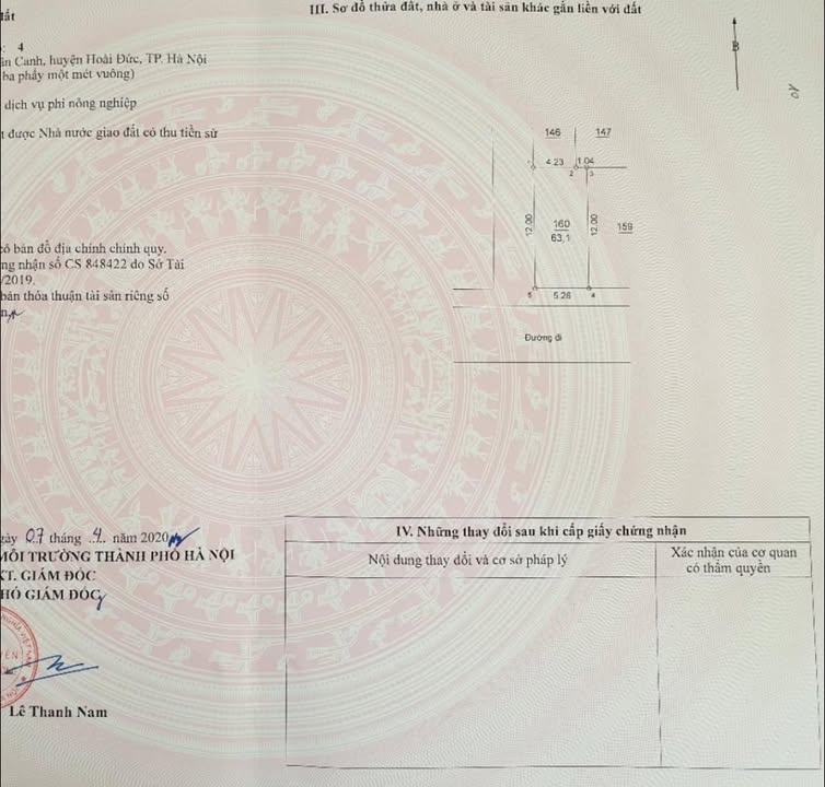 Đất nền Vân Canh Hoài Đức 63m² giá 12.6 tỷ - Cơ hội đầu tư tuyệt vời!