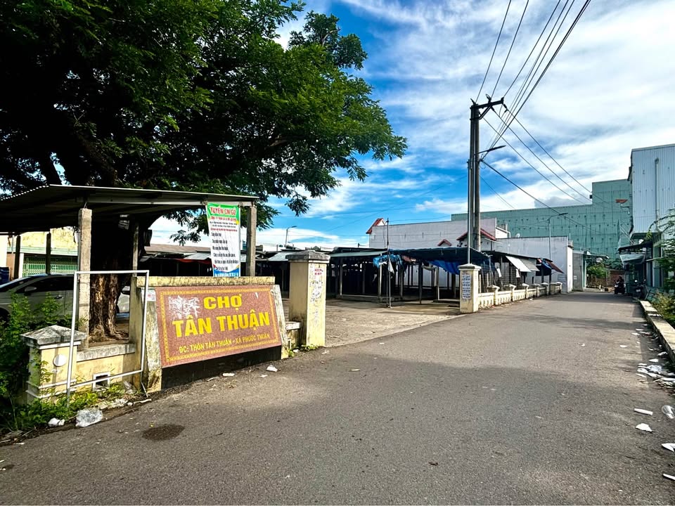 Đất mặt tiền chợ Phước Thuận - Tuy Phước 95m² giá 1.5 tỷ - Cơ hội đầu tư tuyệt vời!
