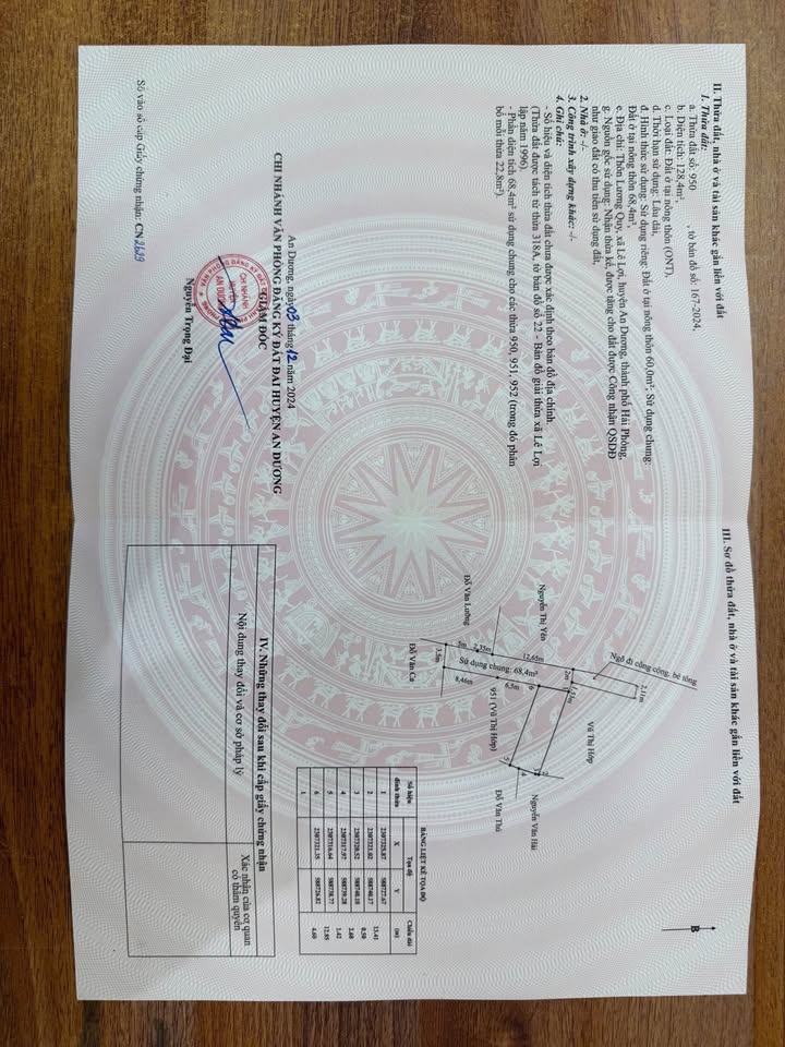 Đất nền Lê Lợi An Dương 60m² giá 1.3 tỷ - Ô tô đỗ cửa, giao thông thuận lợi!