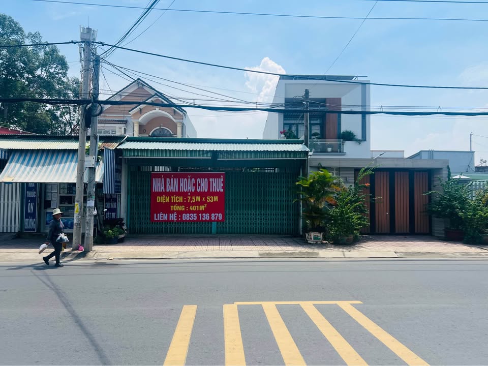 Nhà mặt tiền Đỗ Văn Thi, Hiệp Hòa, 401m² giá 15 tỷ - Đầu tư sinh lời cao!