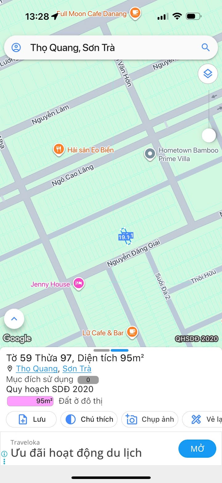 Đất đẹp Nguyễn Đăng Giai Sơn Trà 95m² giá 13 tỷ - Tiềm năng phát triển du lịch!