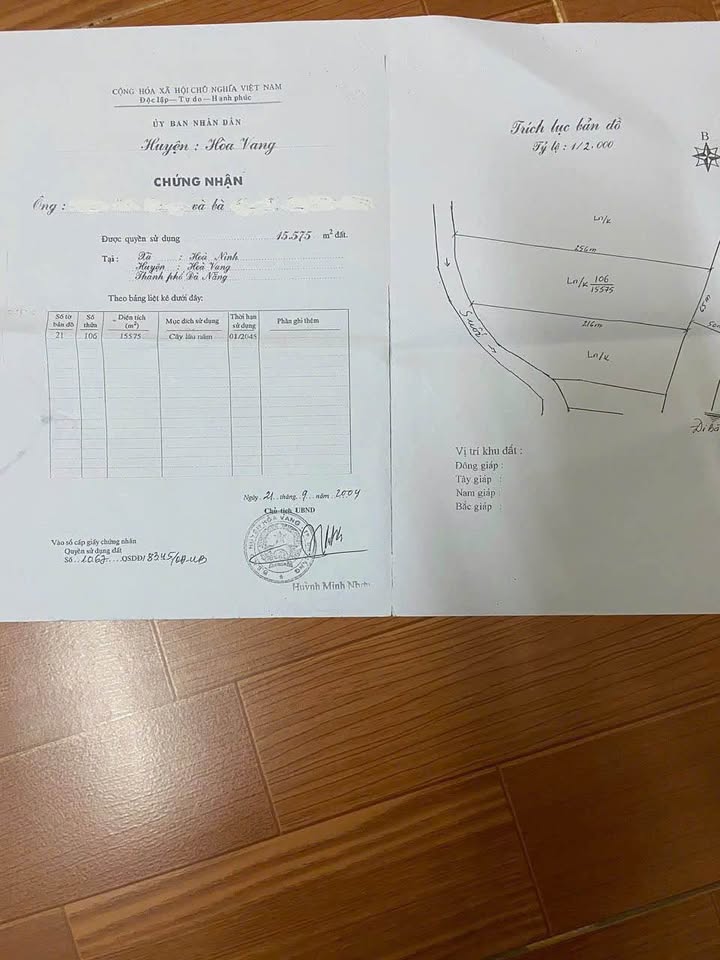 Đất Farm 2,7ha mặt tiền đường 602 Hòa Ninh - Cơ hội đầu tư tuyệt vời!