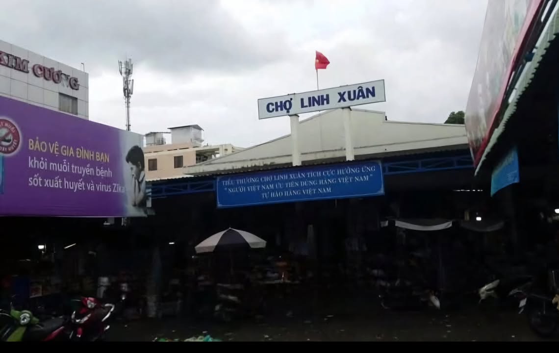 Mặt tiền kinh doanh Chợ Linh Xuân Thủ Đức 200m² giá 8 tỷ - Đầu tư sinh lời ngay!