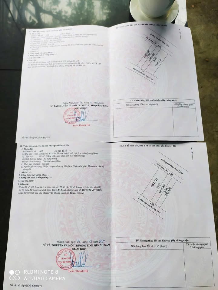 Đất nền Cẩm Thanh Hội An 200m² giá 5.6 tỷ - Mặt tiền đường rộng thoáng