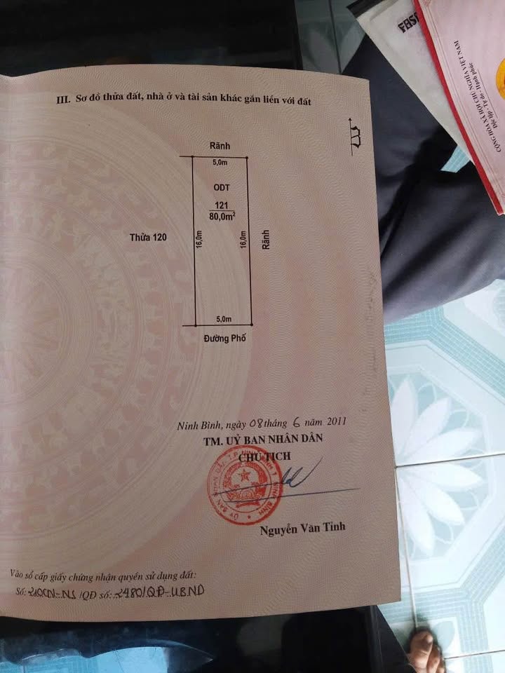 Đất nền Ngọc Phạm Thuật Duật, Hoa Lư, Ninh Bình 80m² - Cơ hội đầu tư tuyệt vời!