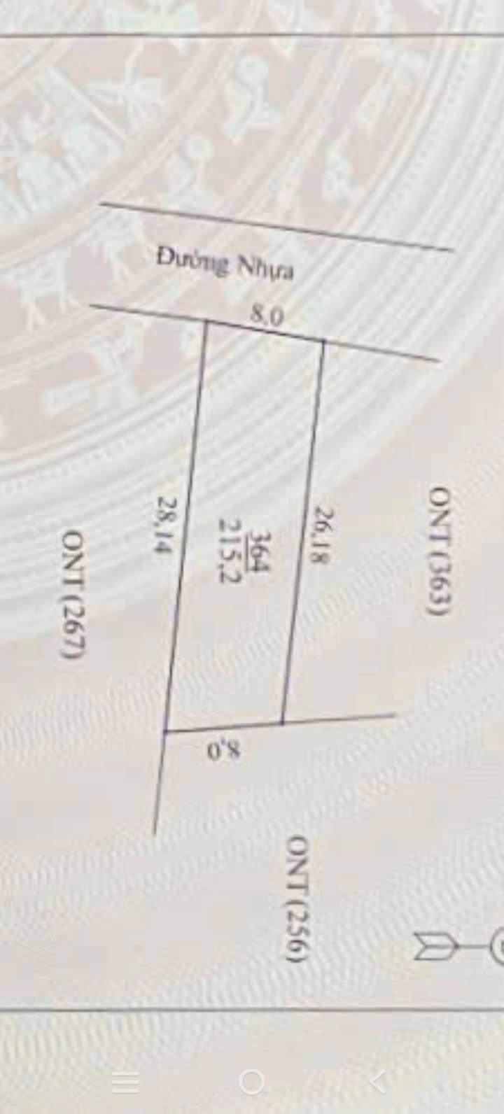 Đất nền thương mại Thôn 6, xã Diễn Đồng, Diễn Châu 215m² - Kinh doanh phát đạt!