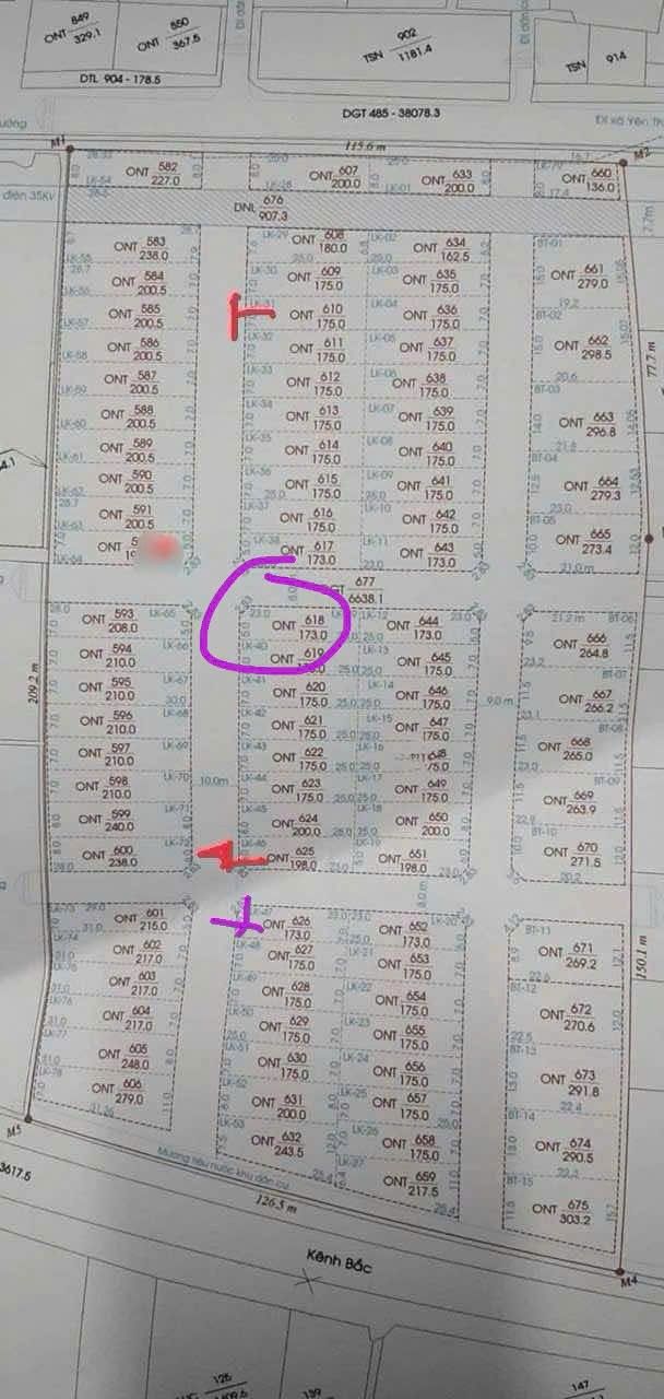 Đất nền Yên Phong Thanh Hóa 175m² giá chỉ từ 650 triệu - Hướng Đông, đầu tư sinh lời!