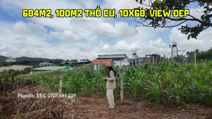 Đất nền đẹp tại Nam Ban, Lâm Hà 684m² giá 1.8 tỷ - Đầu tư sinh lời!