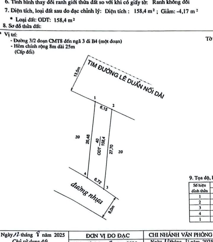 Đất nền 2 mặt tiền đường Lê Duẩn nối dài, Tây Ninh 163.62m² - Đầu tư sinh lời cao!