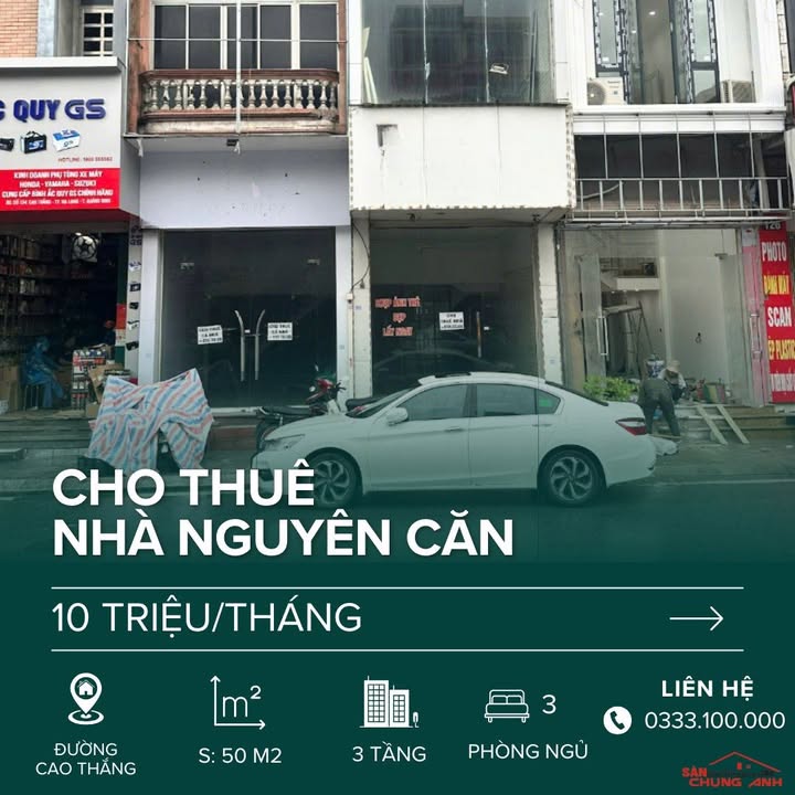 Cho thuê nhà 3 tầng tại phường Hà Lầm, Quảng Ninh - An ninh, tiện nghi chỉ 6 triệu/tháng!
