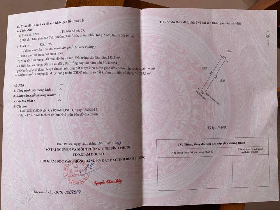 Đất thổ cư 330m² hẻm 647 phường Tân Bình giá 1.5 tỷ - Cơ hội đầu tư tuyệt vời!