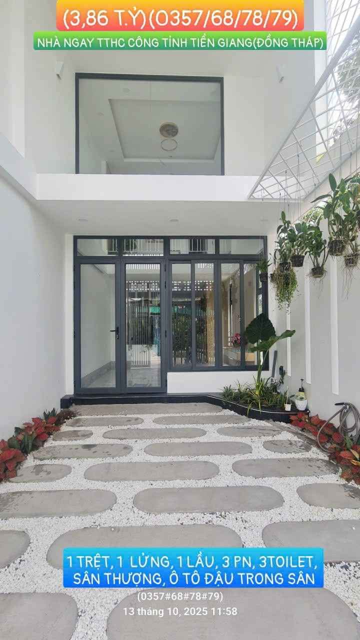 Nhà phố Mỹ Phong, Mỹ Tho 66m² giá 3.86 tỷ - Vị trí đắc địa, tiện ích đầy đủ!