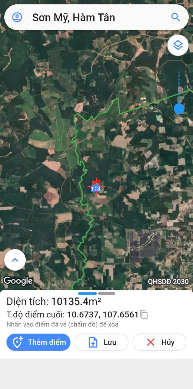 Đất Farm 9200m² tại xã Sơn Mỹ, huyện Hàm Tân - Giá 1.2 tỷ - Cơ hội đầu tư không thể bỏ qua!