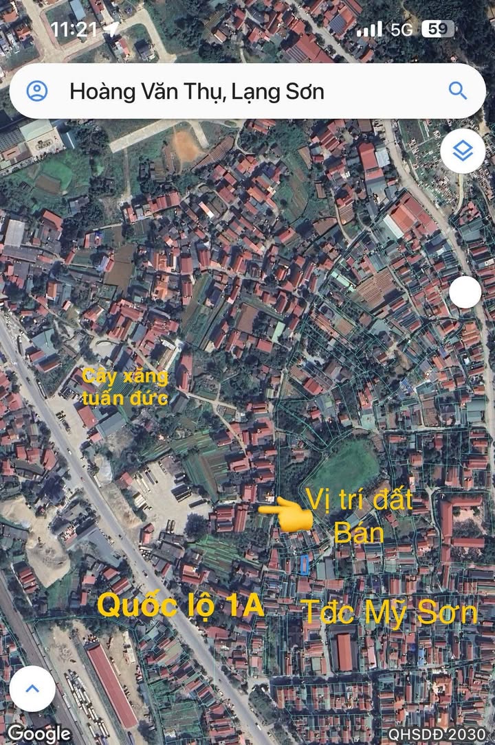 Đất nền Kỳ Lừa, Lạng Sơn 100m² giá 1.35 tỷ - Cơ hội đầu tư tuyệt vời!