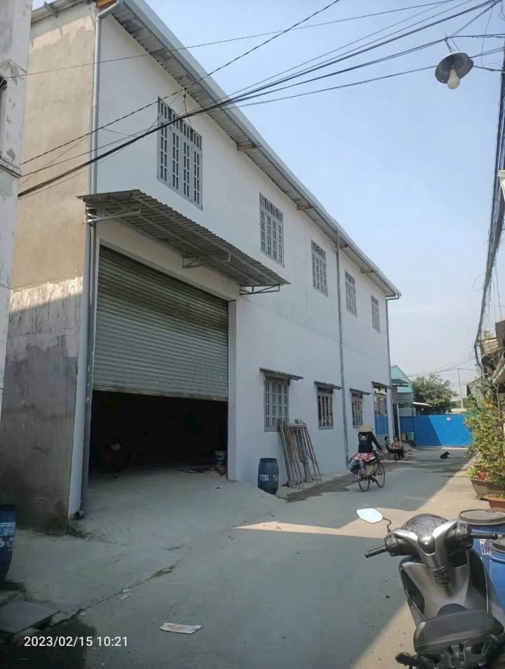 Xưởng xây dựng 1 lầu đường Võ Văn Vân 320m² giá 10 tỷ - Đầu tư sinh lời ngay!