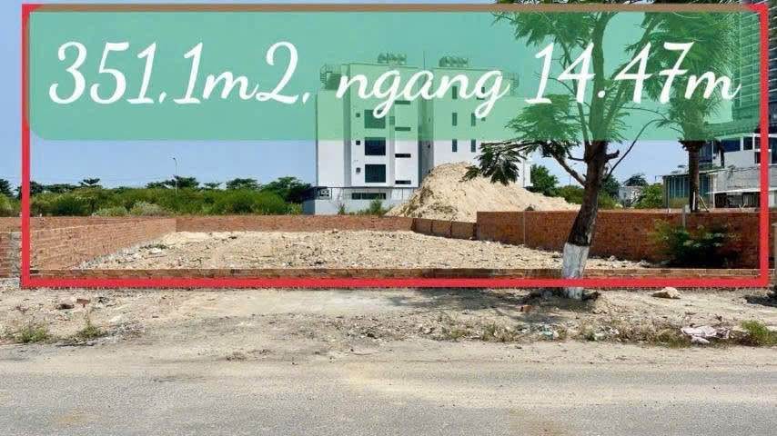 Lô đất đẹp đường Huỳnh Văn Nghệ, Nha Trang 351m² - Giá chỉ 49 triệu/m², sổ đỏ chính chủ!