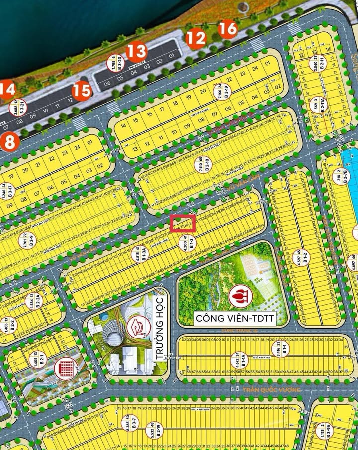 Đất nền đường Vũ Văn Cẩn, Phú Mỹ An 112,5m² giá 5,43 tỷ - Vị trí đẹp thuận tiện kinh doanh!