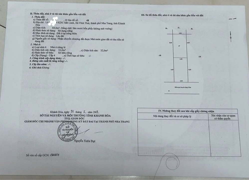 Nhà 2 tầng đường Đất Lành, 64m² chỉ 2.8 tỷ - Đối diện công viên xanh mát!