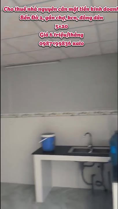 Cho thuê nhà mặt tiền Tân Phú Trung 100m² giá 6 triệu - Kinh doanh sầm uất