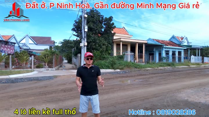 Đất thổ cư 100% tại Ninh Hiệp, Ninh Hòa 157m² chỉ 1.099 triệu - Sổ đỏ chính chủ!